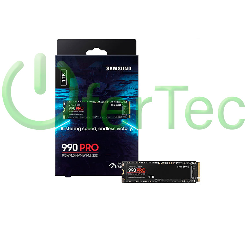 1TB Disco Sólido M.2 NVMe Samsung 990 PRO Nuevo