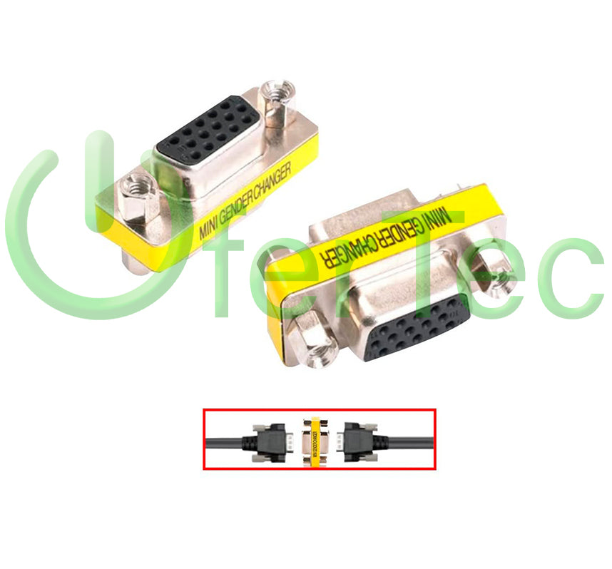 Adaptador Extensión VGA Hembra a Hembra