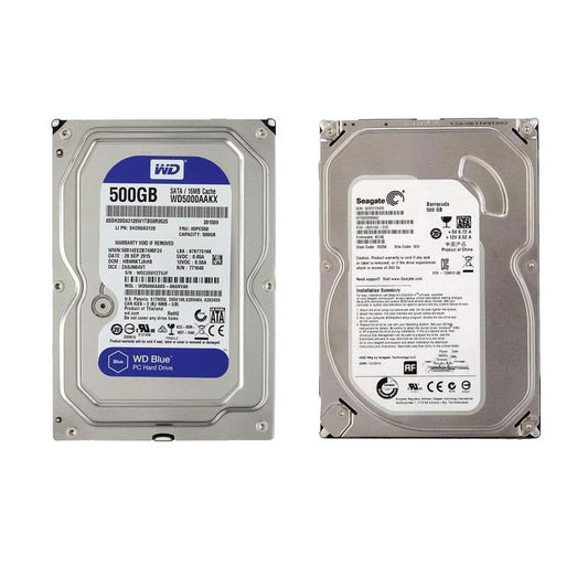 500GB Disco Duro Sata 3.5'' Para PC o DVR