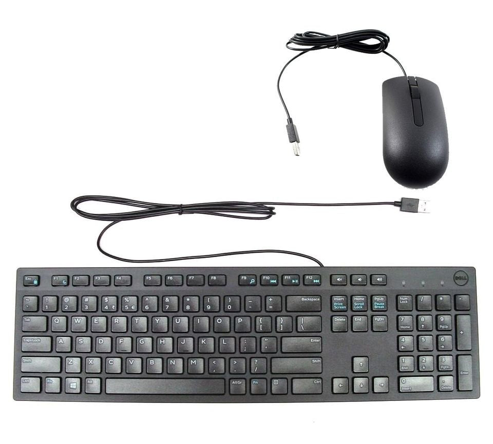 Teclado y Mouse Dell Slim