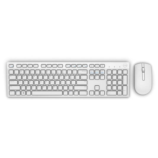 Teclado y Mouse Dell KM636 Slim Inalámbrico Blanco