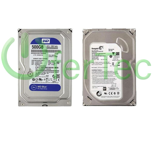 500GB Disco Duro Sata 3.5'' Para PC o DVR