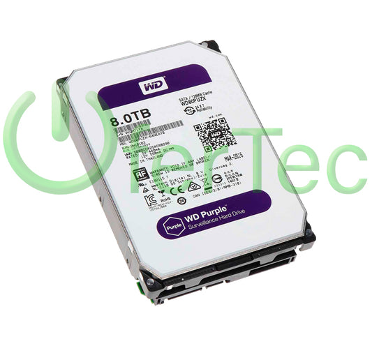 8TB Disco Duro Western Digital Purple 3.5' HDD para PC o DVR