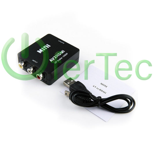 Adaptador RCA AV TV a HDMI