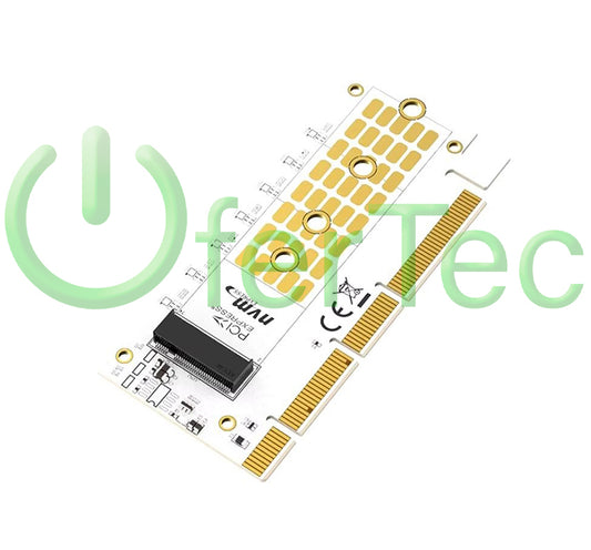 Adaptador Tarjeta PCI-E para SSD M.2 Sata / NVMe
