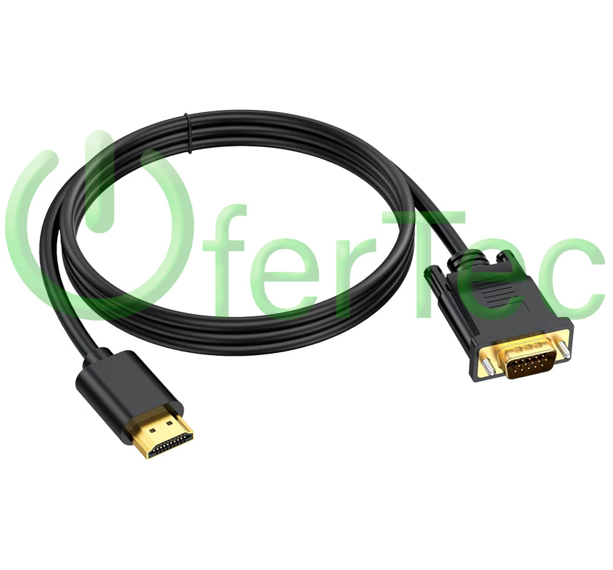Cable HDMI a VGA 1.8 Metros