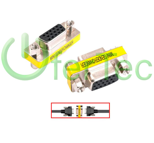 Adaptador Extensión VGA Hembra a Hembra