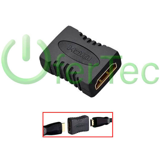 Adaptador Extensión HDMI Hembra a Hembra