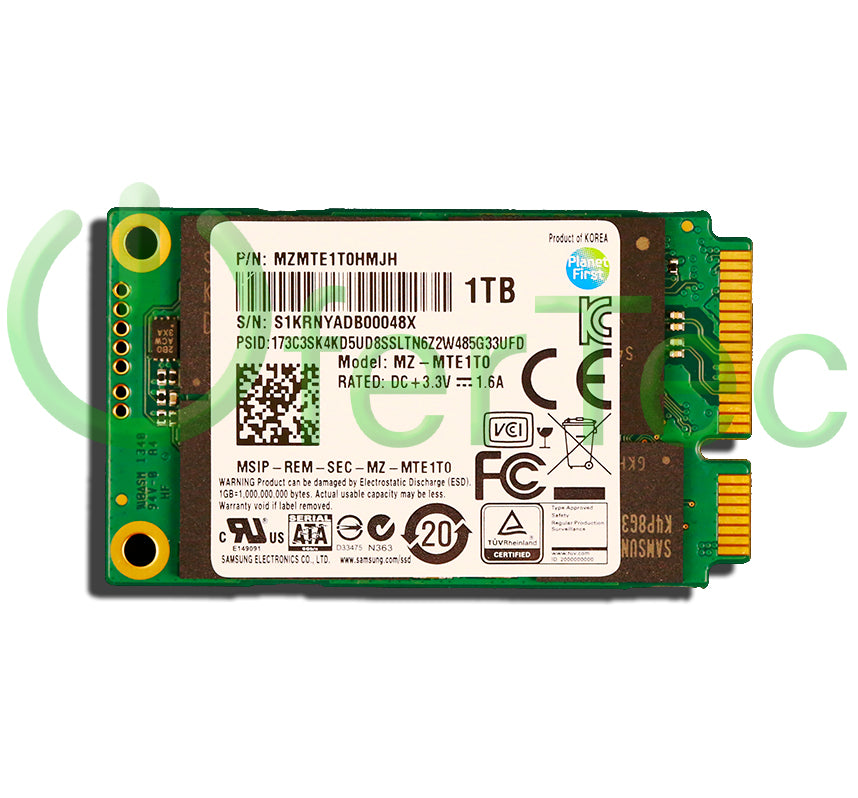 1TB Disco Sólido mSATA Samsung