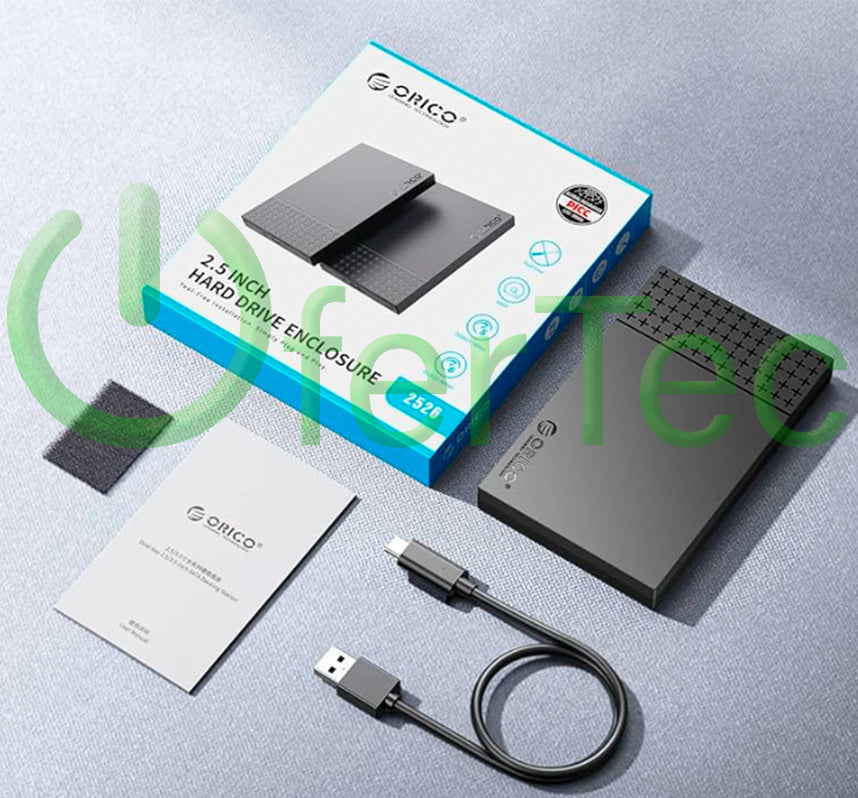 Adaptador Enclosure ORICO Sata 2.5'' a USB