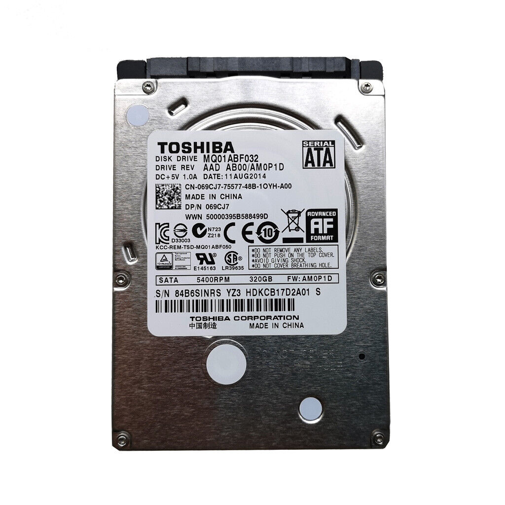 Disco Duro para Laptop 320GB Sata 2.5”