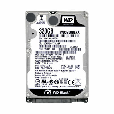 Disco Duro para Laptop 320GB Sata 2.5”