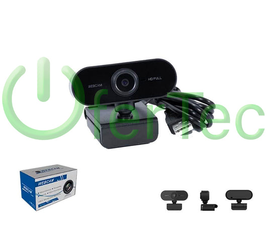 Cámara Web con Micrófono Integrado HD 1080p